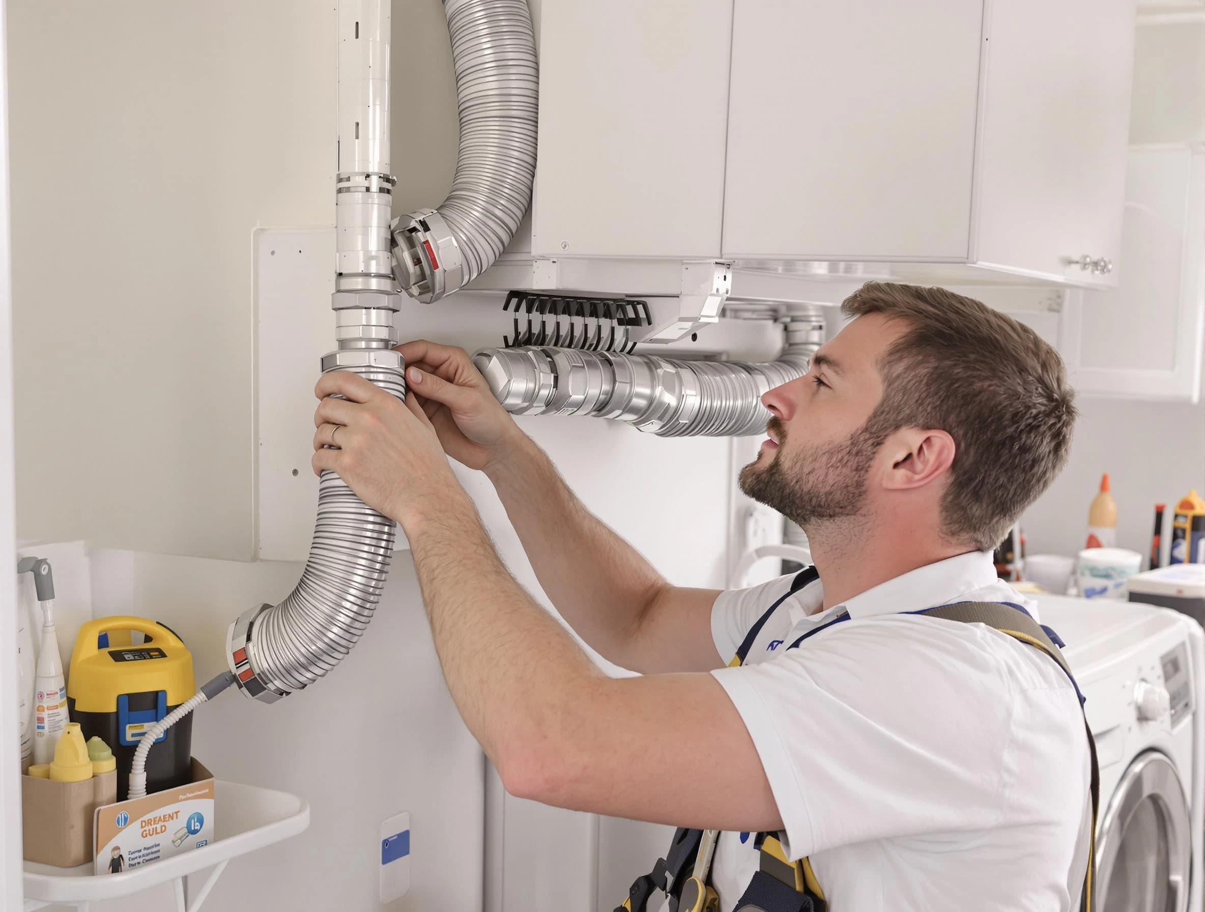 Professional dryer vent repair and installation by Richland Dryer Vent Cleaning in Richland