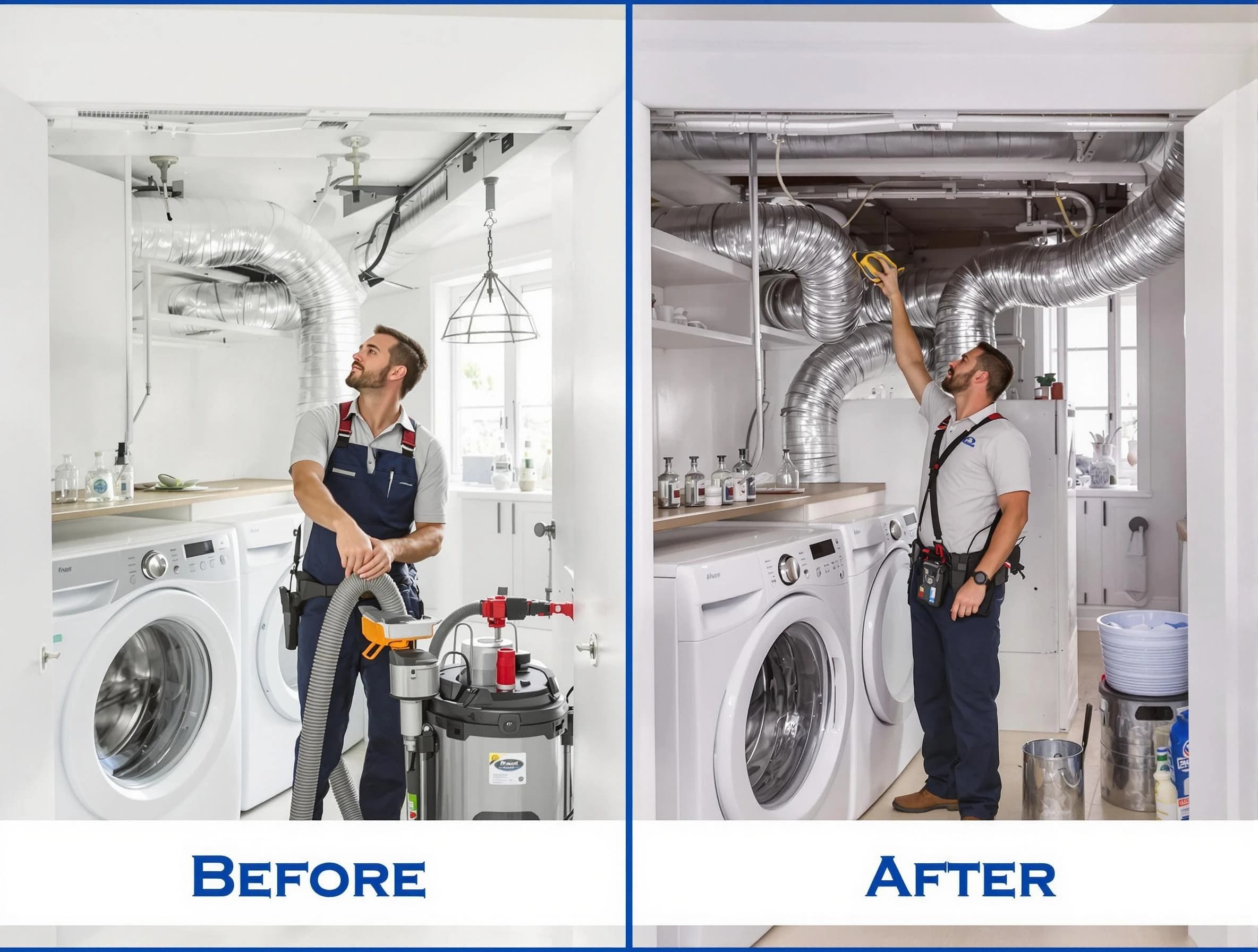 Expert gas dryer vent cleaning by Richland Dryer Vent Cleaning in Richland