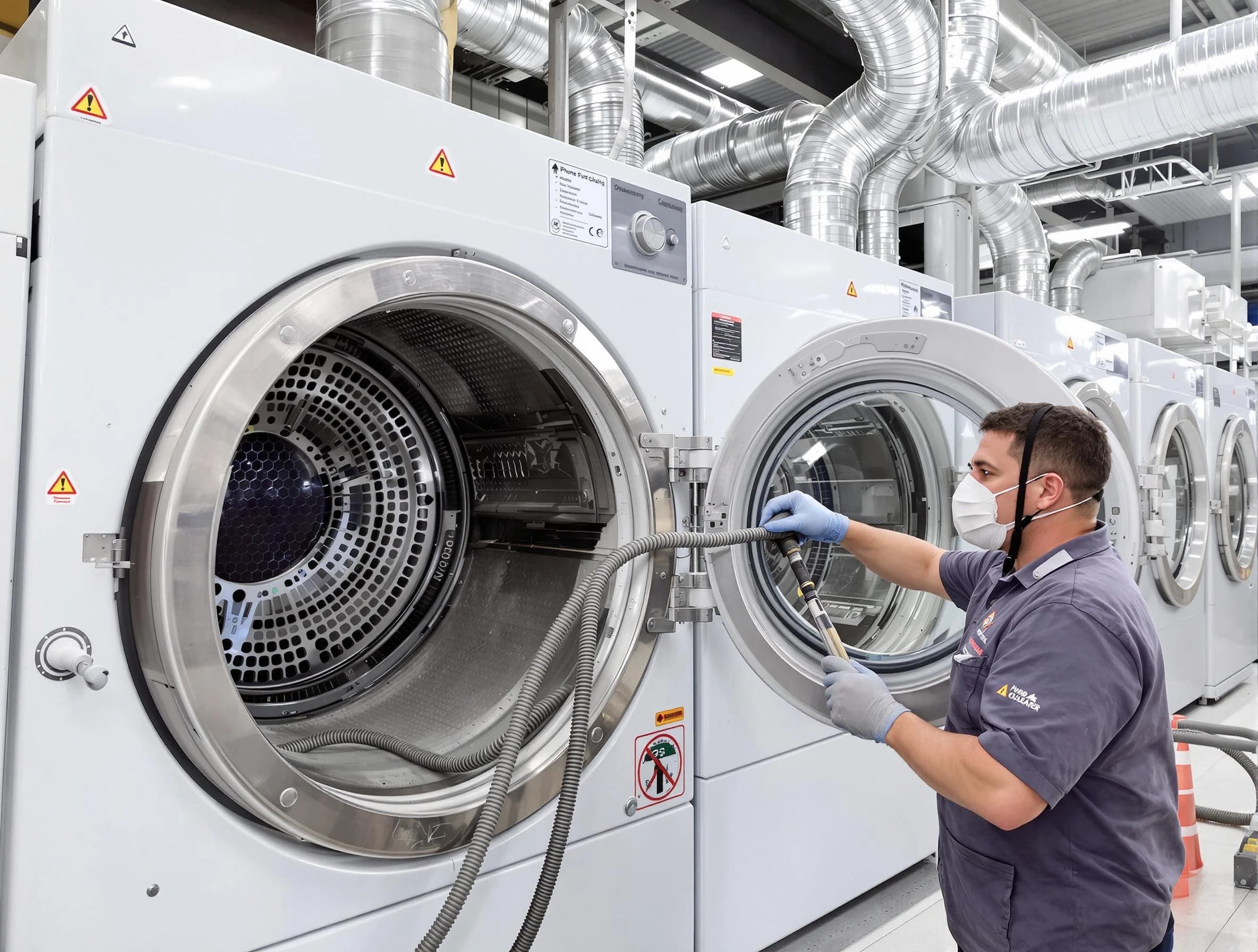 Industrial-grade dryer vent cleaning by Richland Dryer Vent Cleaning in Richland