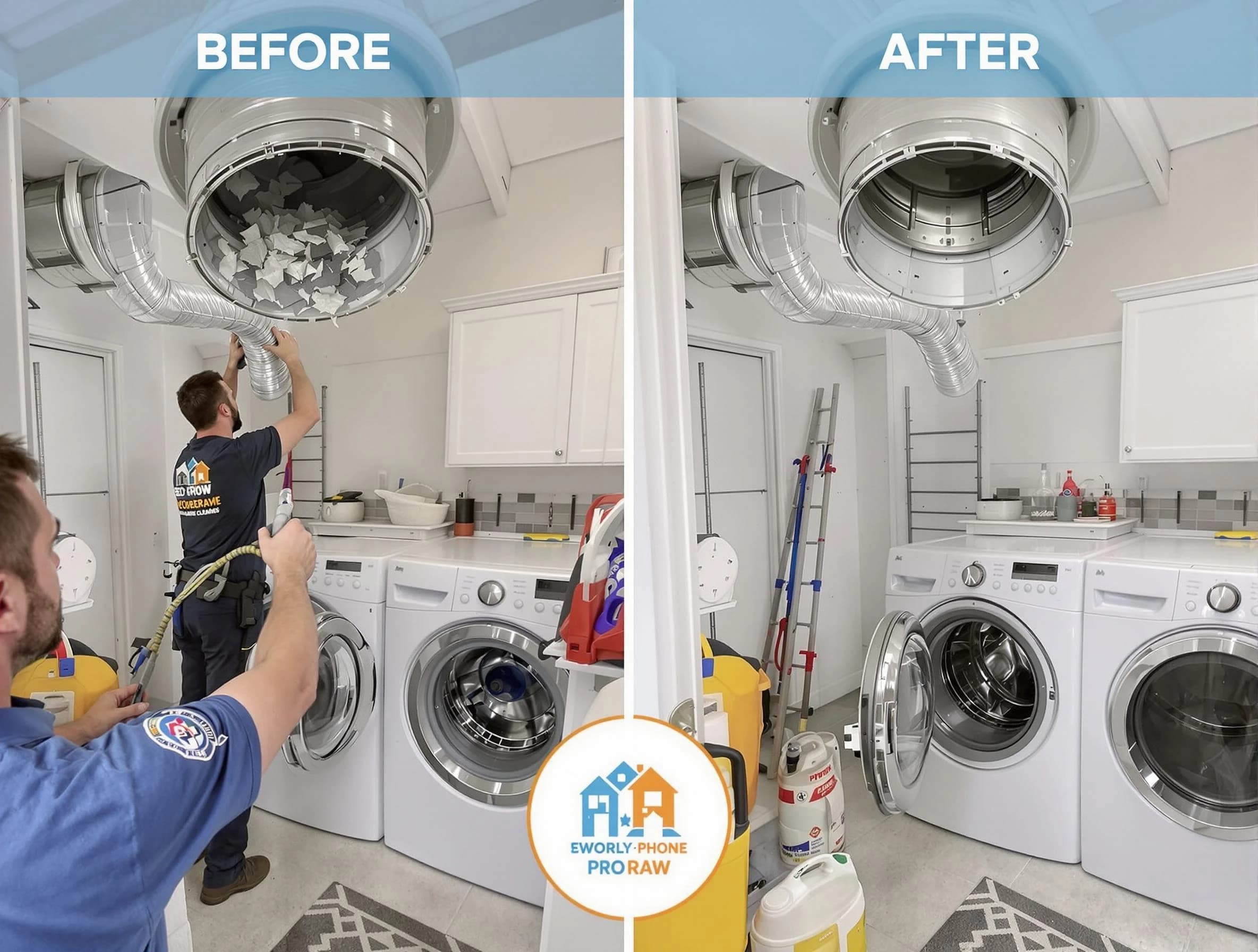 Residential dryer vent cleaning by Richland Dryer Vent Cleaning in Richland