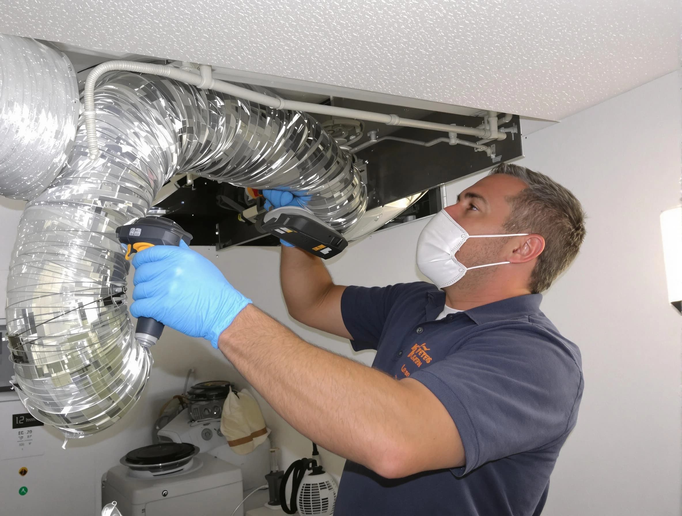 Richland Dryer Vent Cleaning professional performing thorough residential dryer vent cleaning in Richland