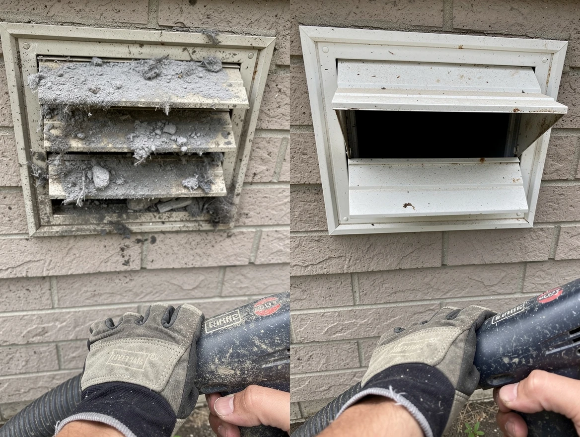Professional dryer exhaust vent cleaning by Richland Dryer Vent Cleaning in Richland