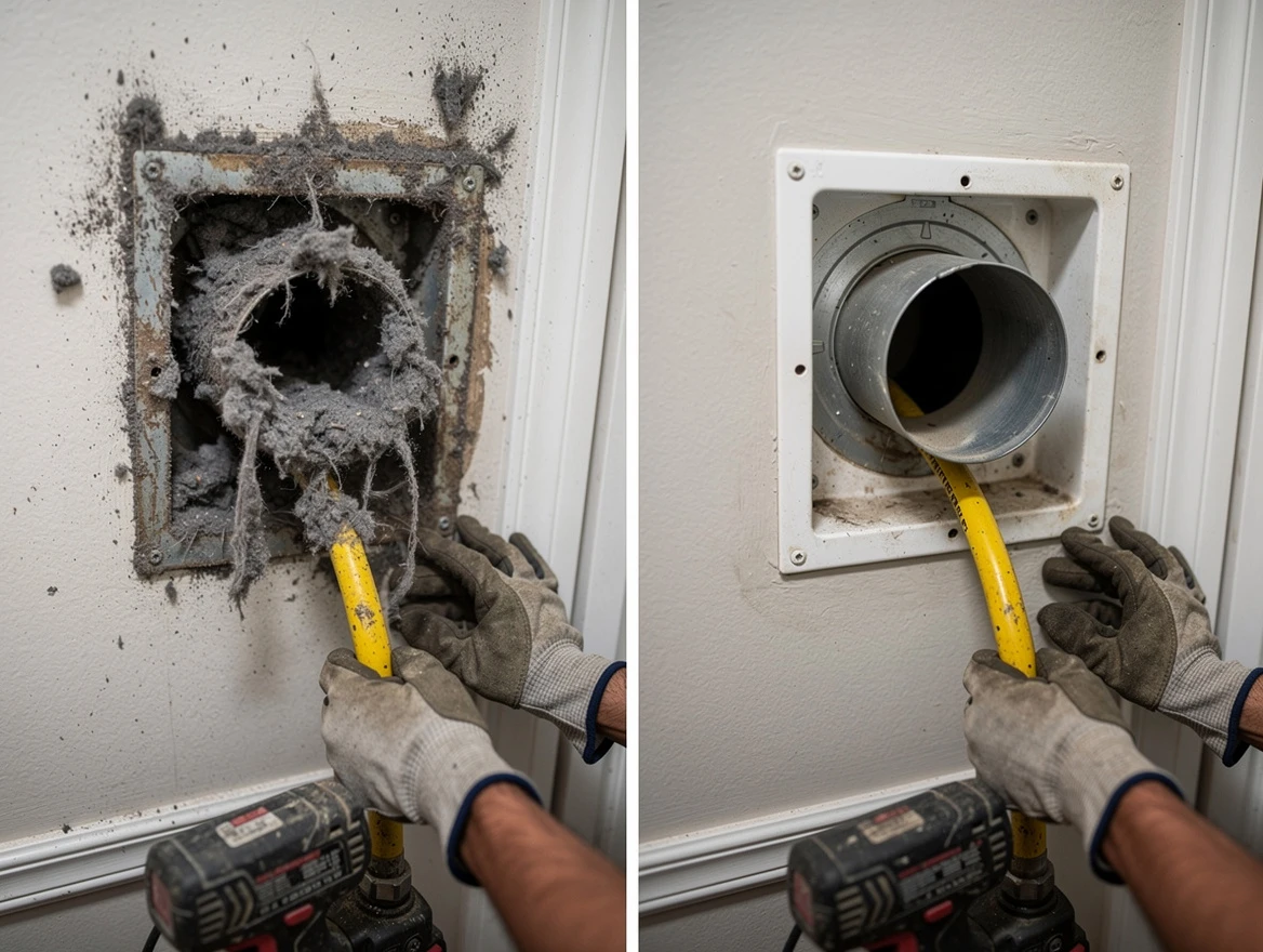 Expert gas dryer vent cleaning by Richland Dryer Vent Cleaning in Richland